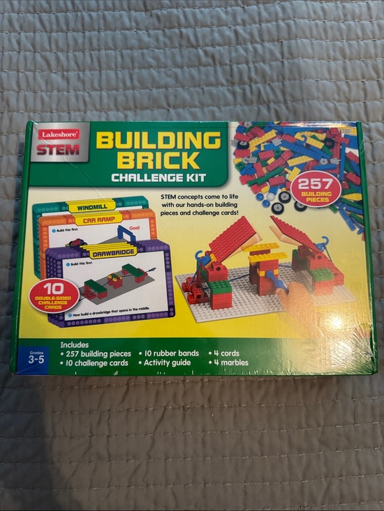 Lakeshore Stem Other - Building Brick Challenge Kit